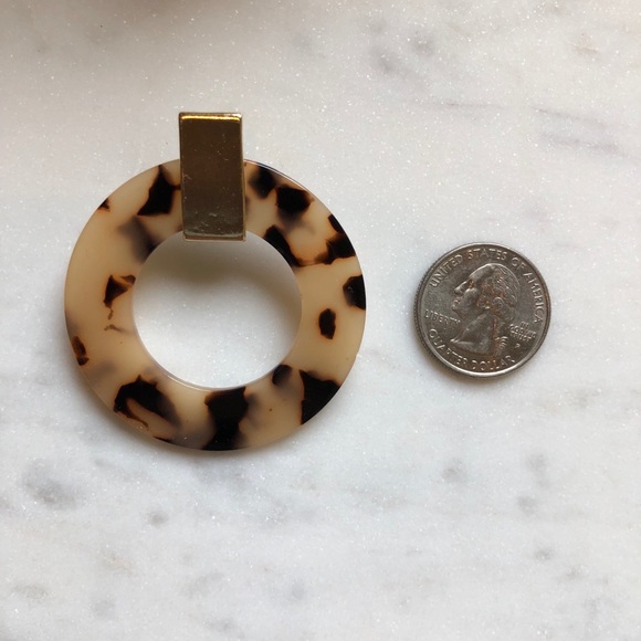 NWOT! The Camilla Resin Hoop Earring - Picture 7 of 8